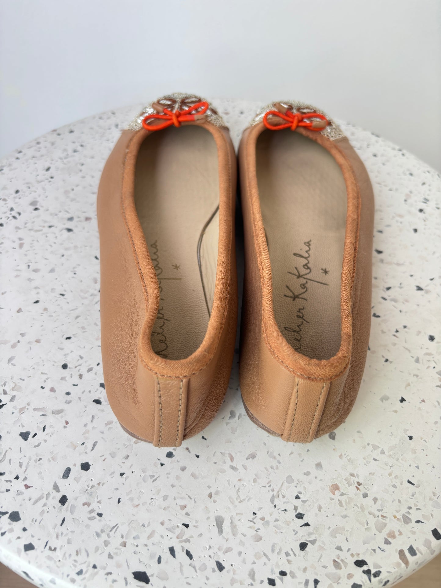 Meher Kakalia 'Bizi' Flats ~ size 38