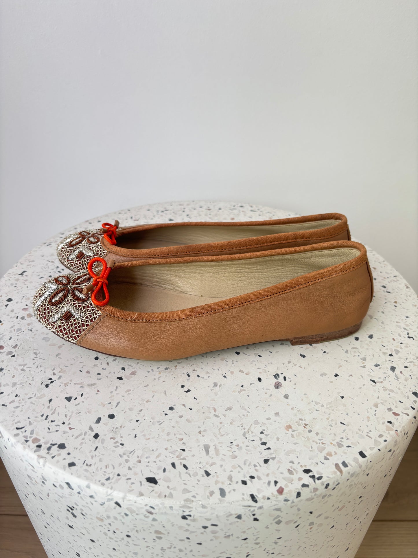 Meher Kakalia 'Bizi' Flats ~ size 38
