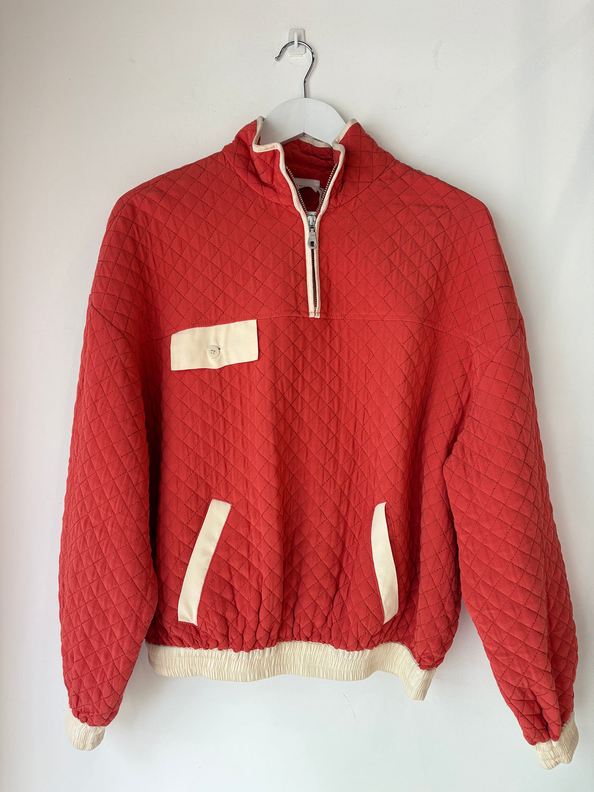 Flannel 'Amora' Sweatshirt ~ Small