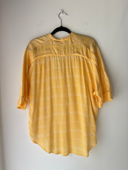 Flannel Tile Shirt ~ size S/M