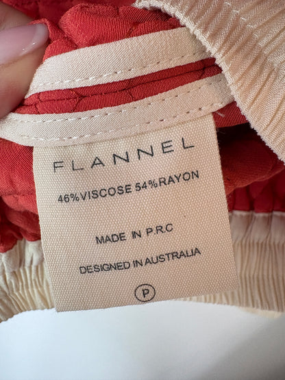 Flannel 'Amora' Sweatshirt ~ Small