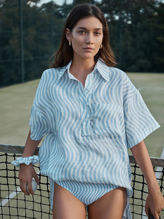 Ephemera Oversized Shirt ~ size XS/S