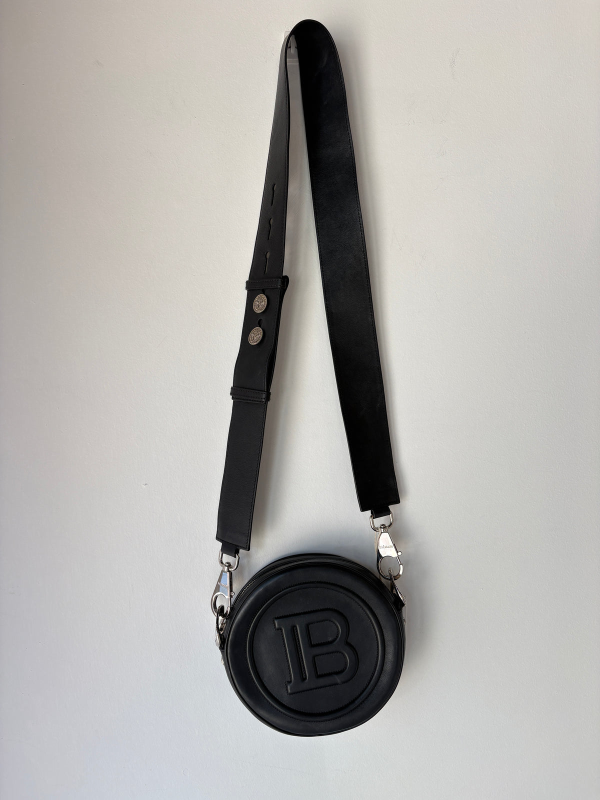 Balmain Round crossbody bag