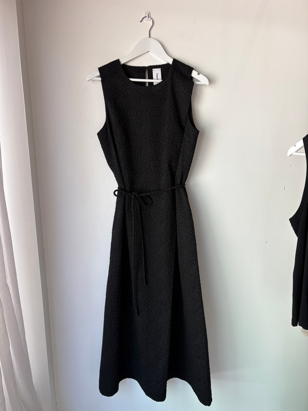 Feomina black midi dress~ size 10