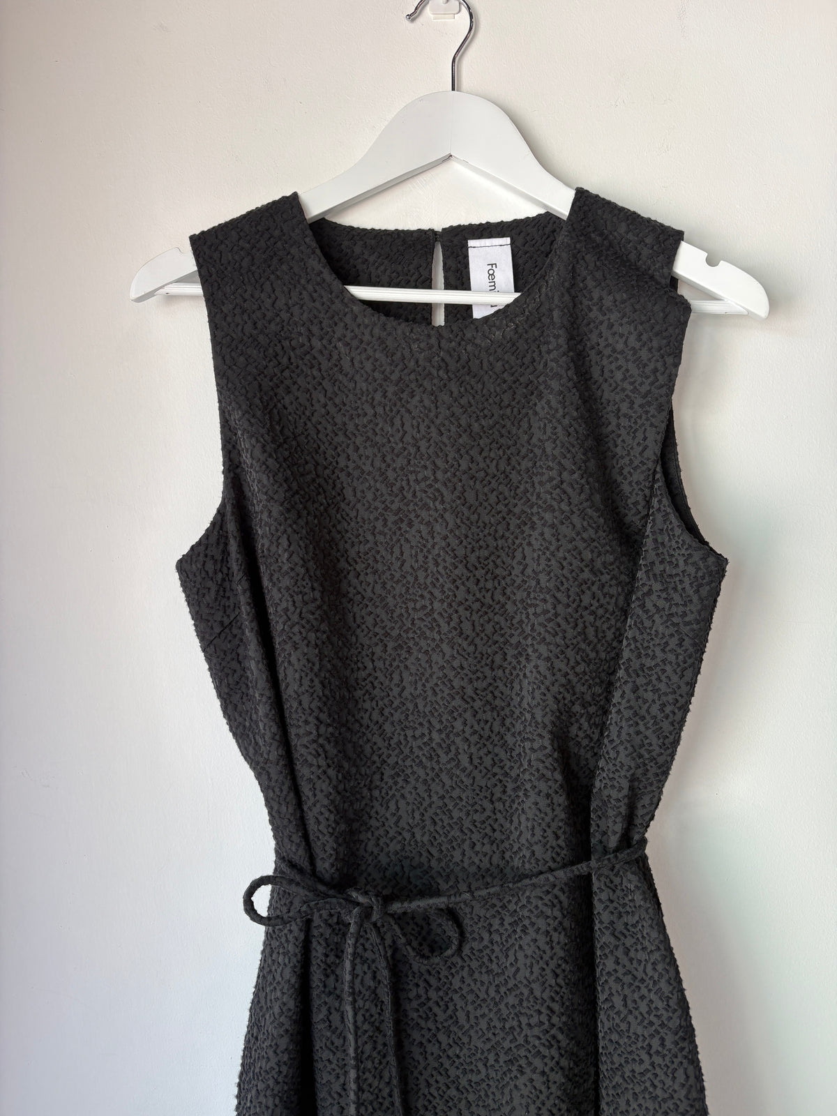 Feomina black midi dress~ size 10