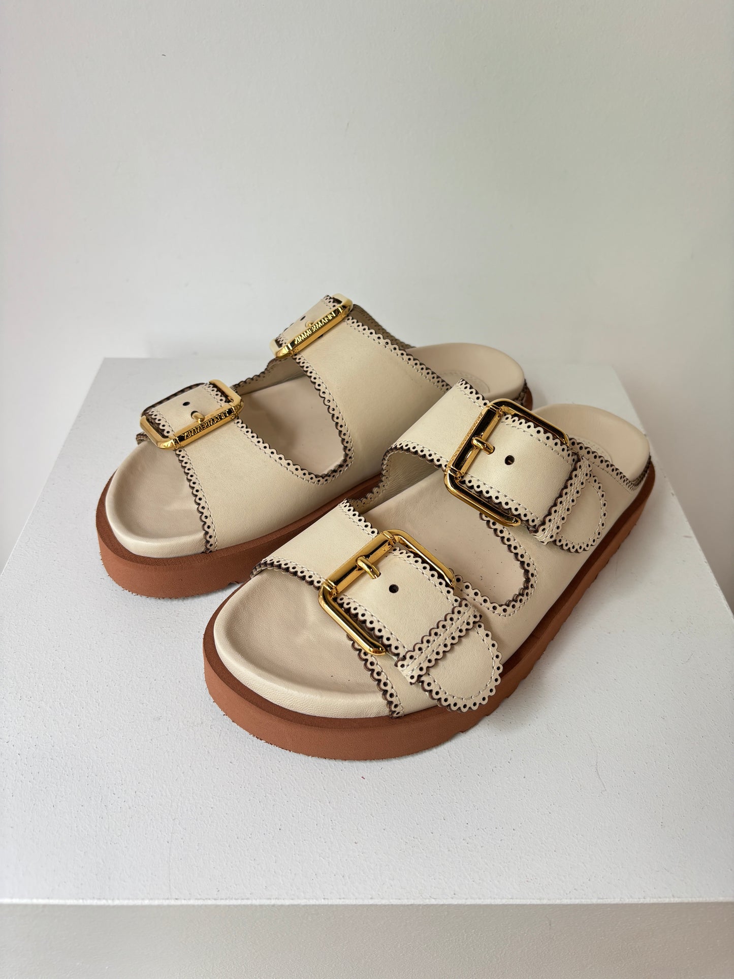 Zimmermann 'Goldie' Slides ~ size 38