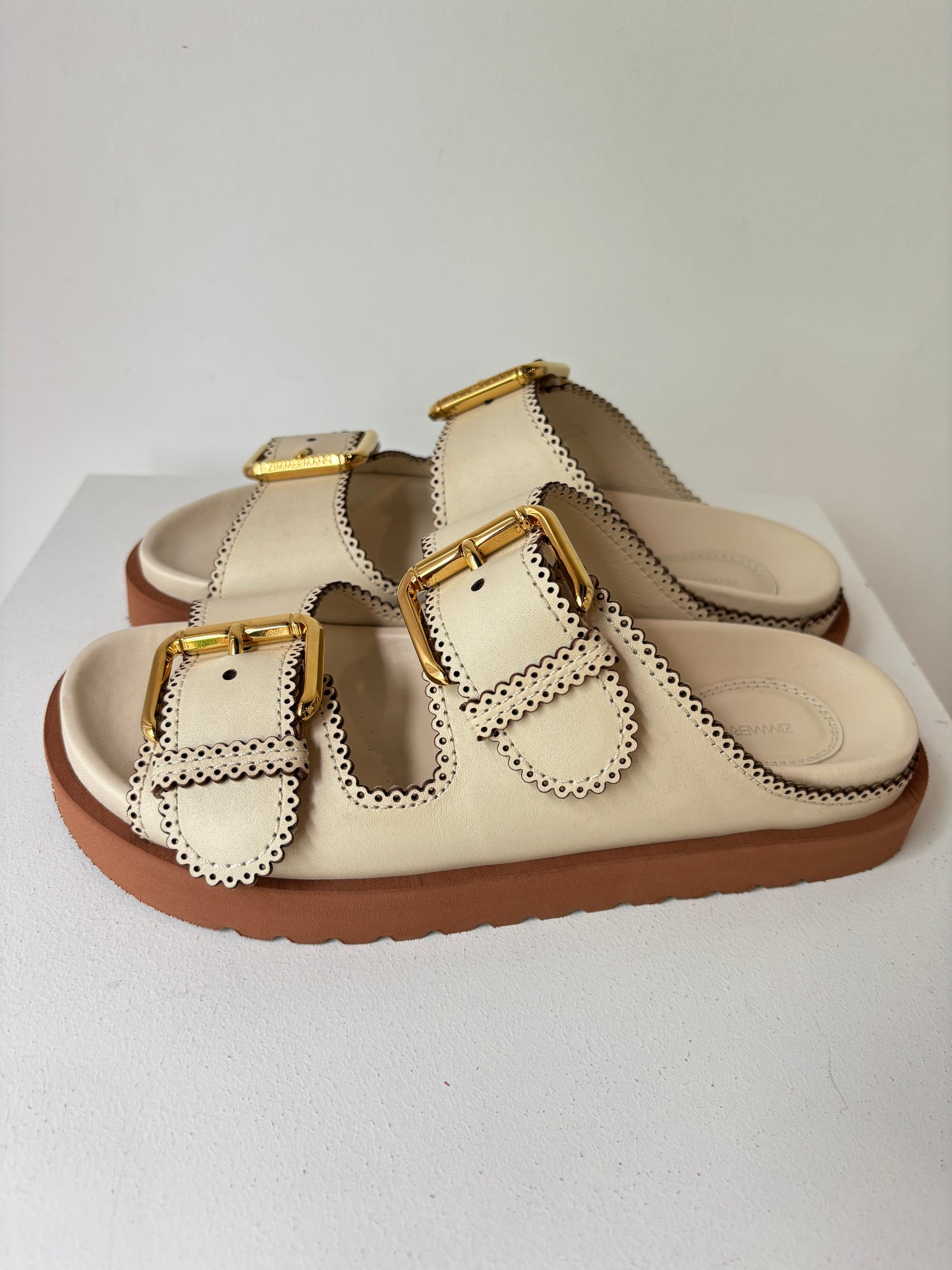 Zimmermann 'Goldie' Slides ~ size 38