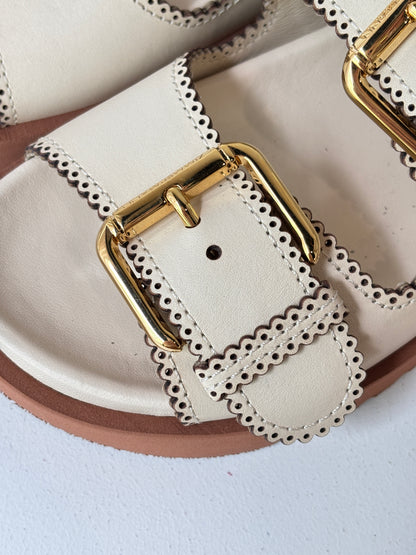 Zimmermann 'Goldie' Slides ~ size 38