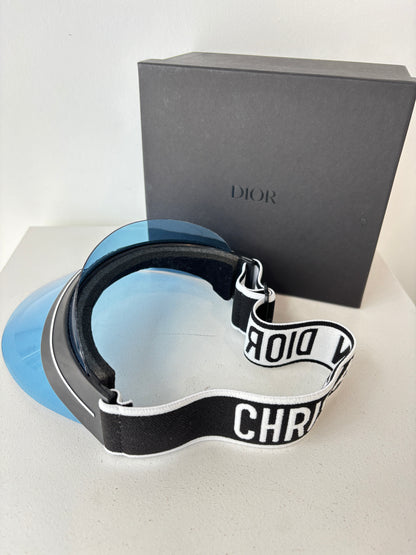 Christian Dior 'DiorClub1 ' blue visor