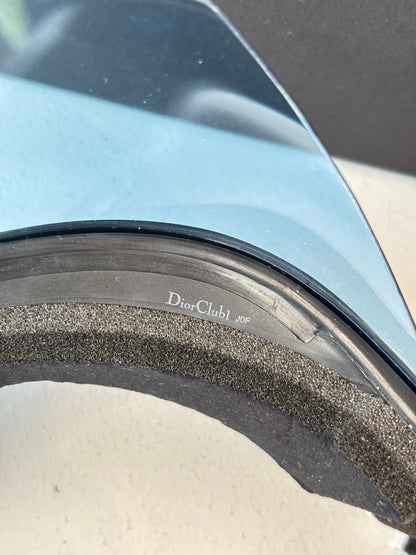 Christian Dior 'DiorClub1 ' blue visor