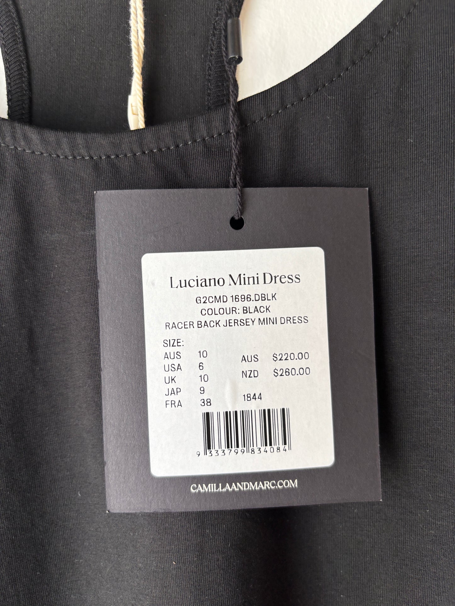 Camilla and Marc 'Luciano' mini dress - size 10