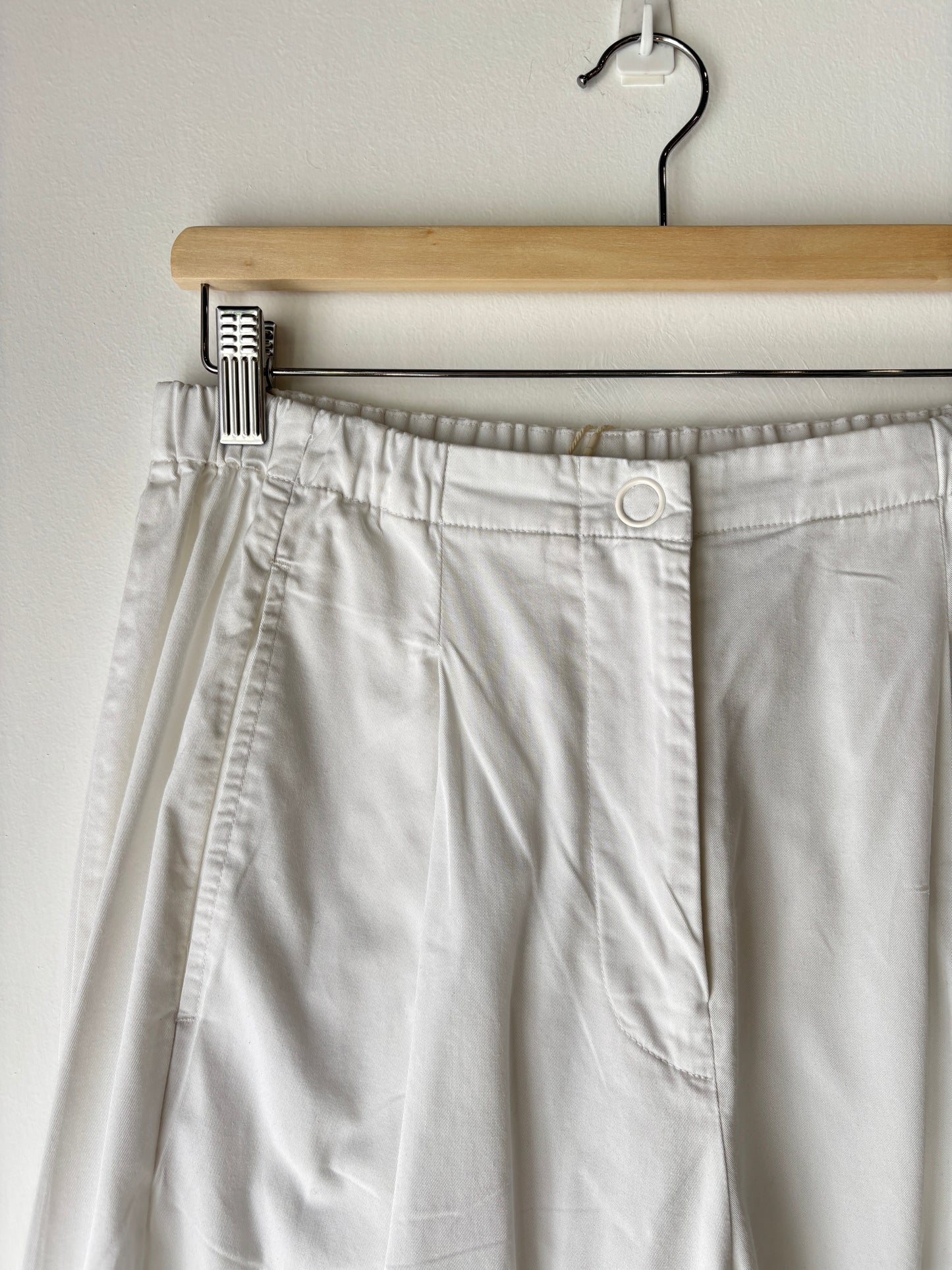 Jac + Jack white cotton pants - size 10