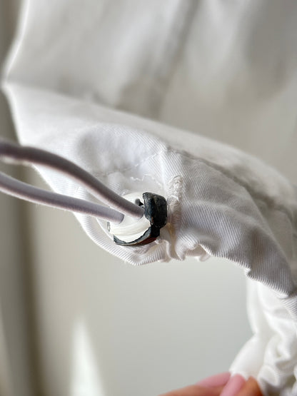 Jac + Jack white cotton pants - size 10