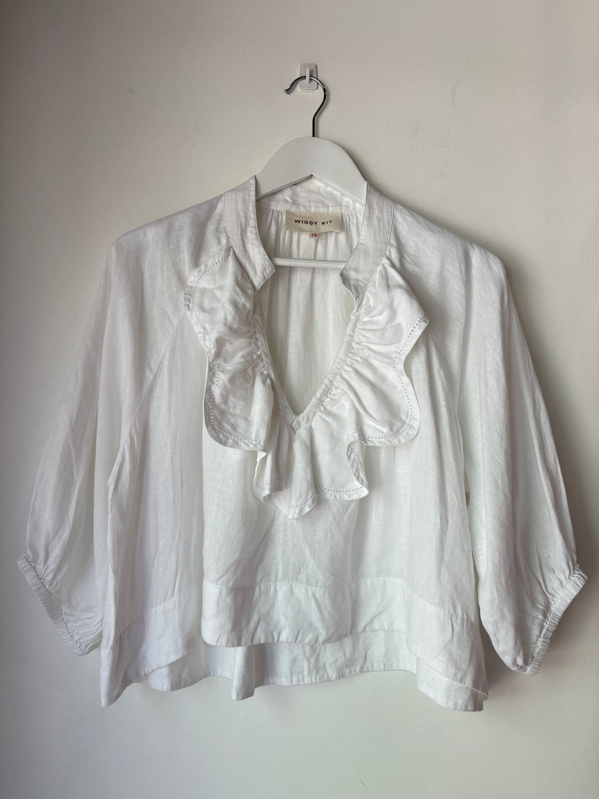 Wiggy Kit 'Squiggle' Top ~ size 14