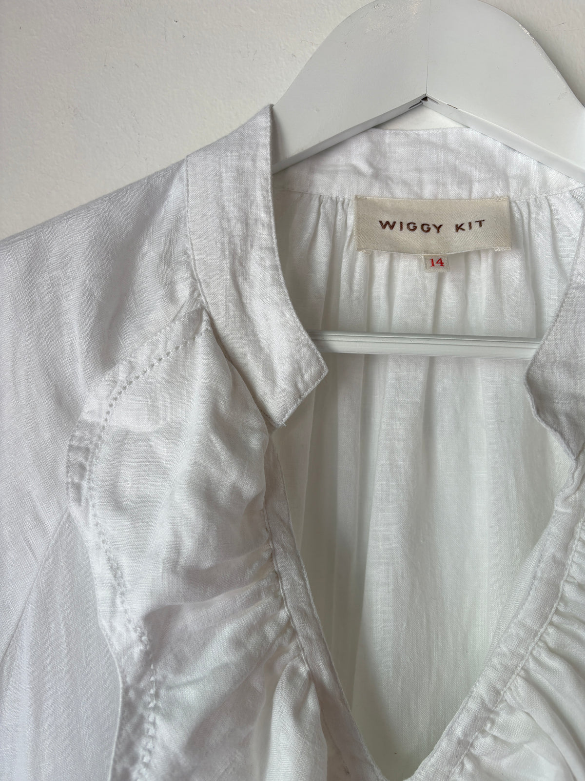 Wiggy Kit 'Squiggle' Top ~ size 14