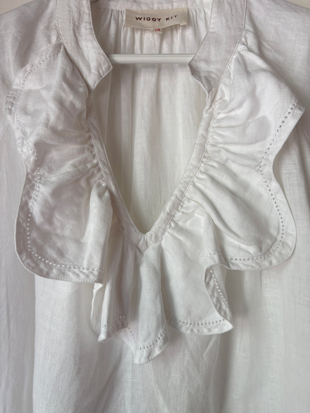 Wiggy Kit 'Squiggle' Top ~ size 14