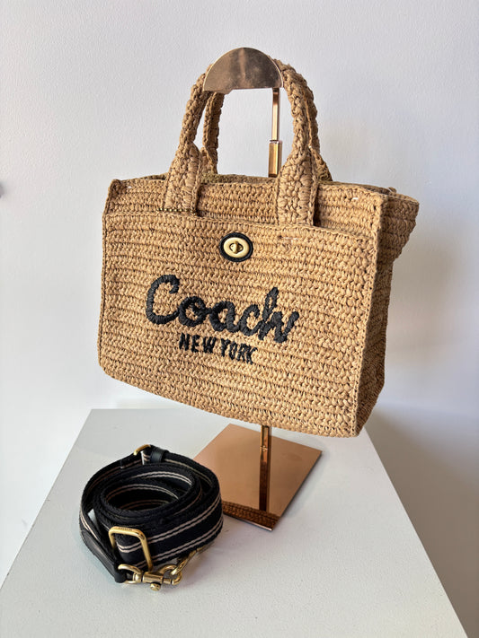 Coach 'Straw Cargo Tote 26' Bag