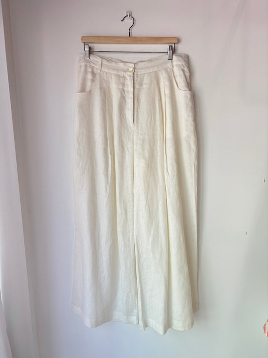 Farm Rio Linen Pants ~ size Large