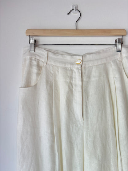 Farm Rio Linen Pants ~ size Large