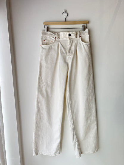 Raey 'The Fold Dad Baggy' Jeans ~ size 24 (au 8)