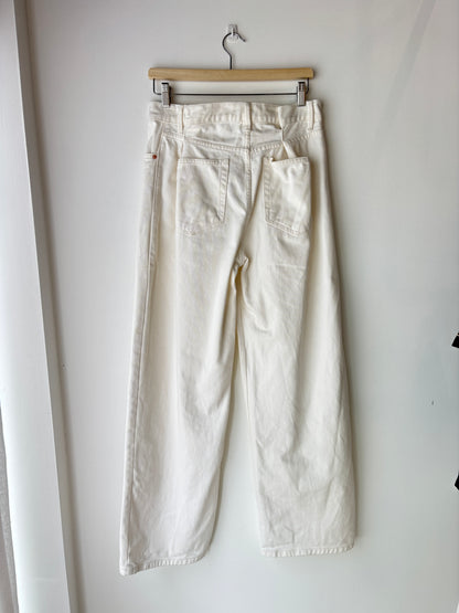 Raey 'The Fold Dad Baggy' Jeans ~ size 24 (au 8)