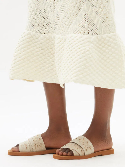 Chloe 'Woody' slides ~ size 38