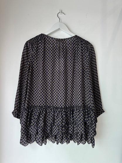 The Great silk blouse ~ size us 2 (au 6)