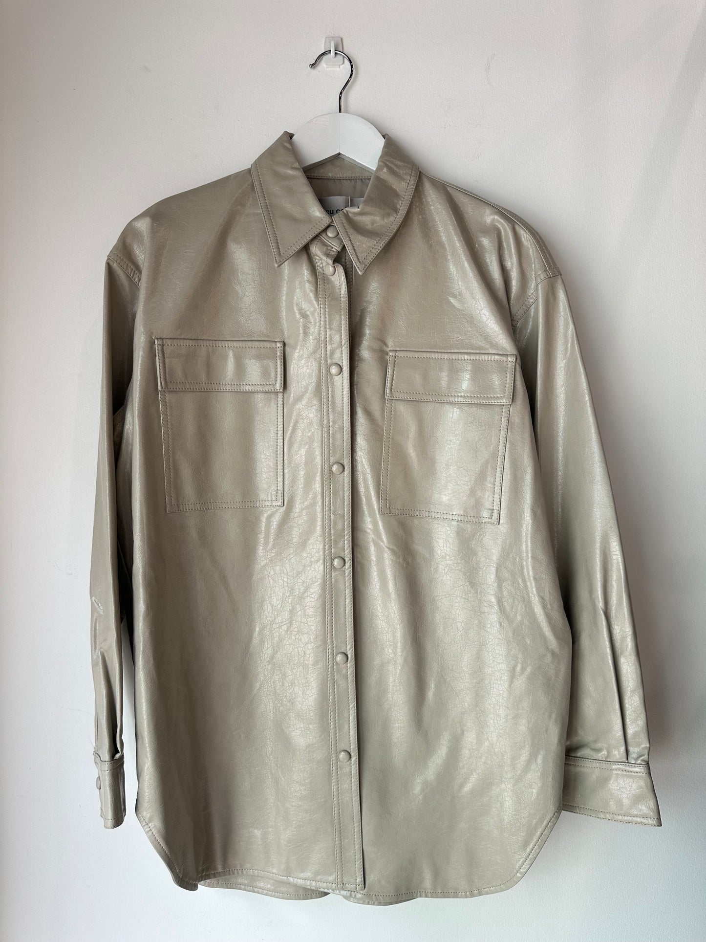 Incu Collection taupe jacket ~ size 10