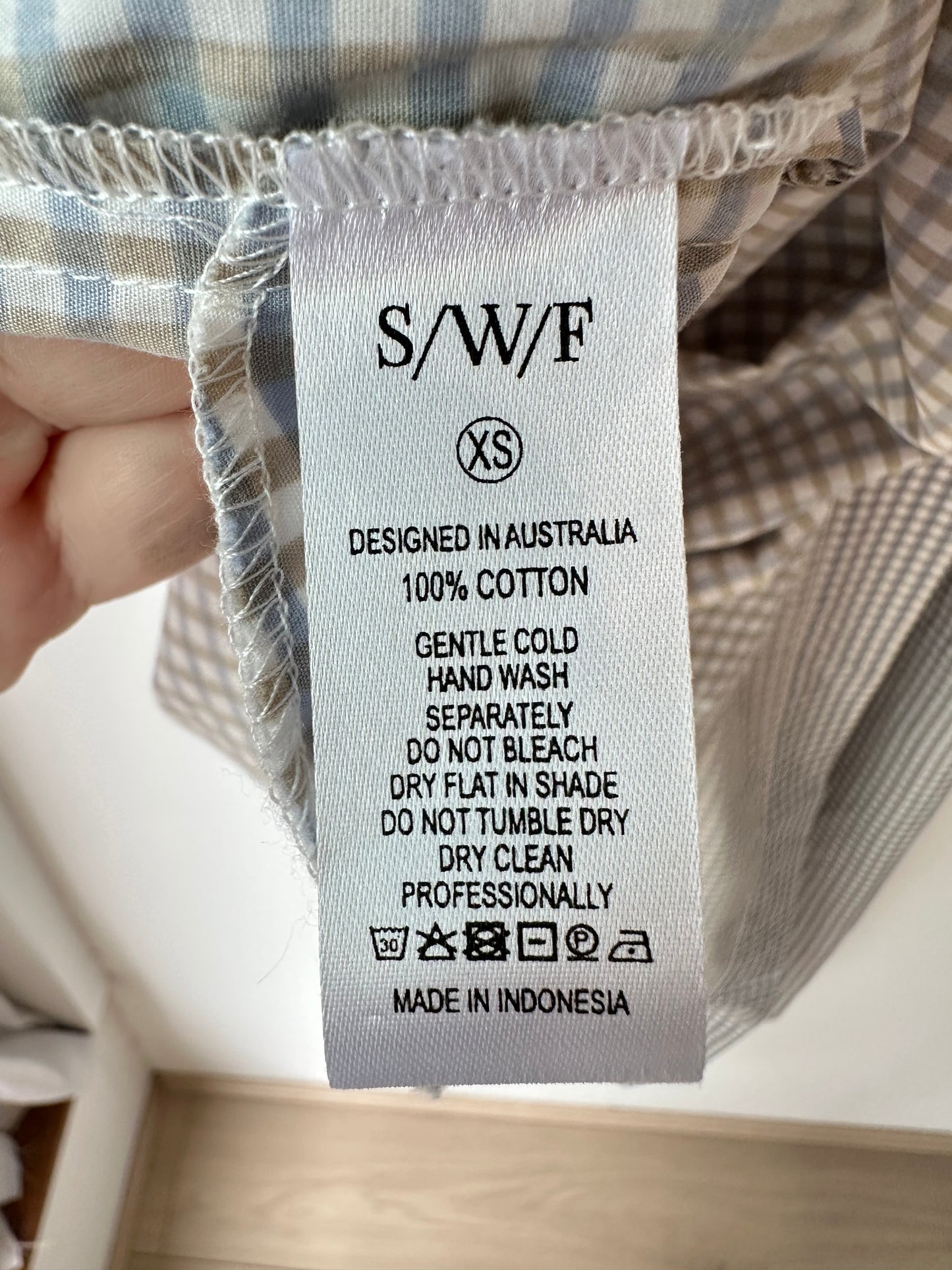 S/W/F midi dress ~ size XS