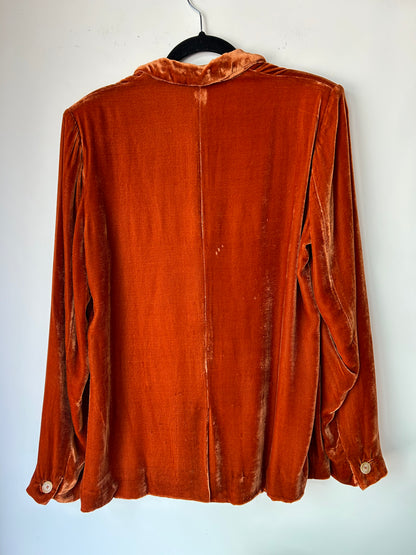 Flannel 'Royce' Blazer ~ size 1 (au 10)