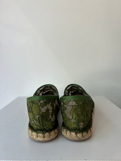 Valentino Lace Espadrilles ~ size 37