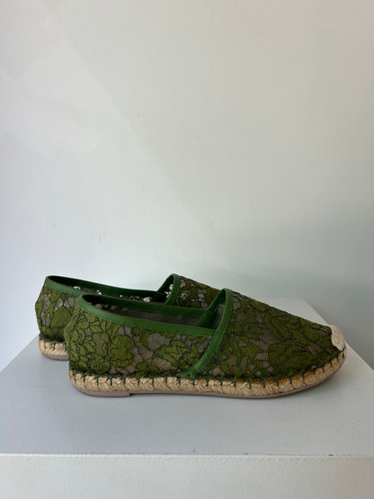 Valentino Lace Espadrilles ~ size 37