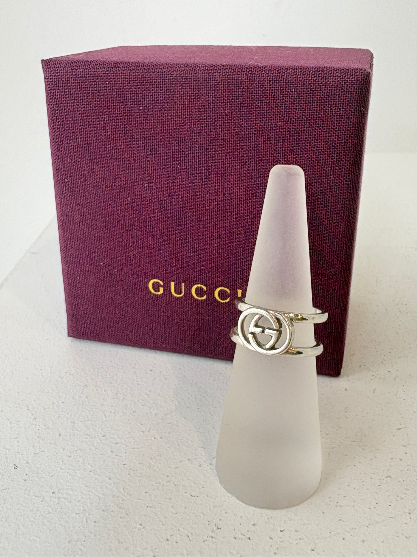 Gucci Interlocking Wide ring