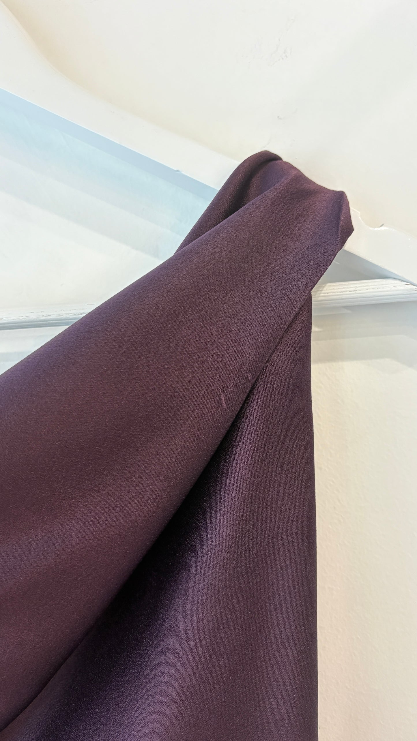 Victoria Beckham Draped Asymmetric gown ~ sz 12