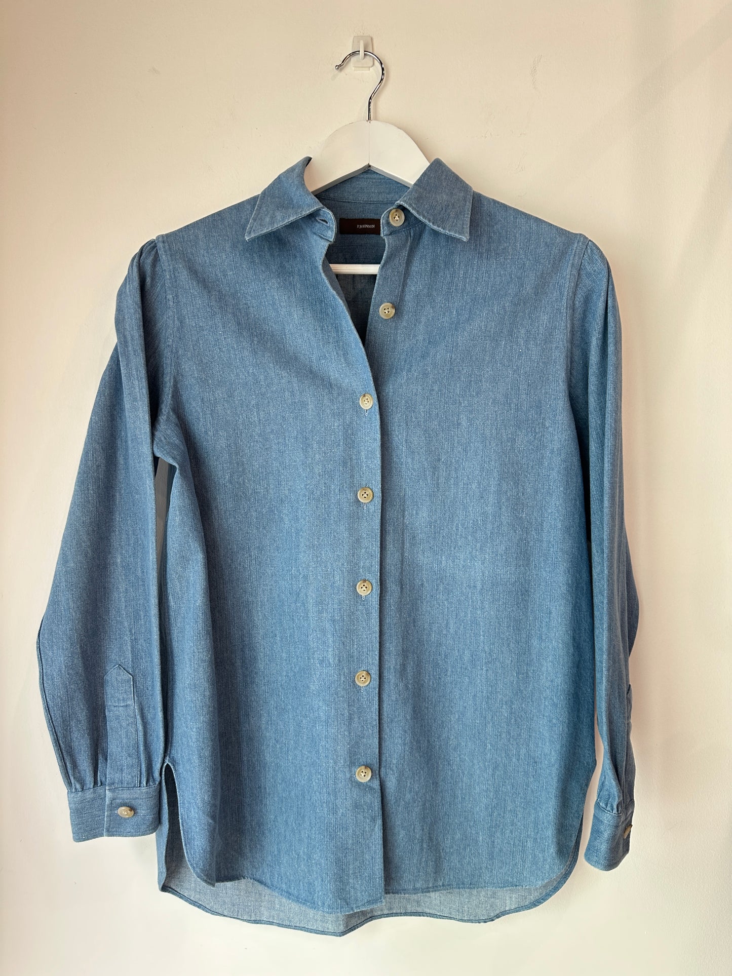 P. Johnson Denim Shirt ~ size 0 (au 8)