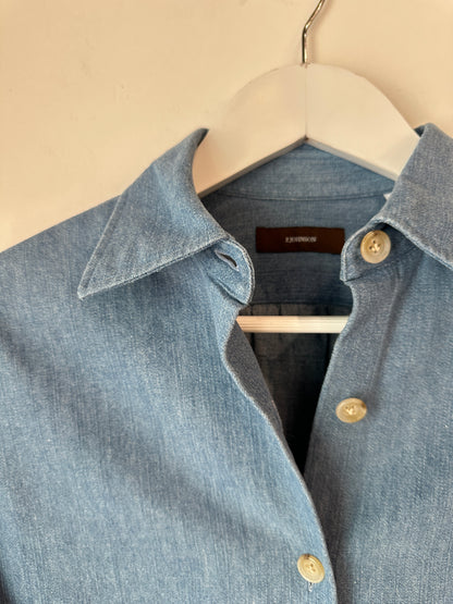 P. Johnson Denim Shirt ~ size 0 (au 8)