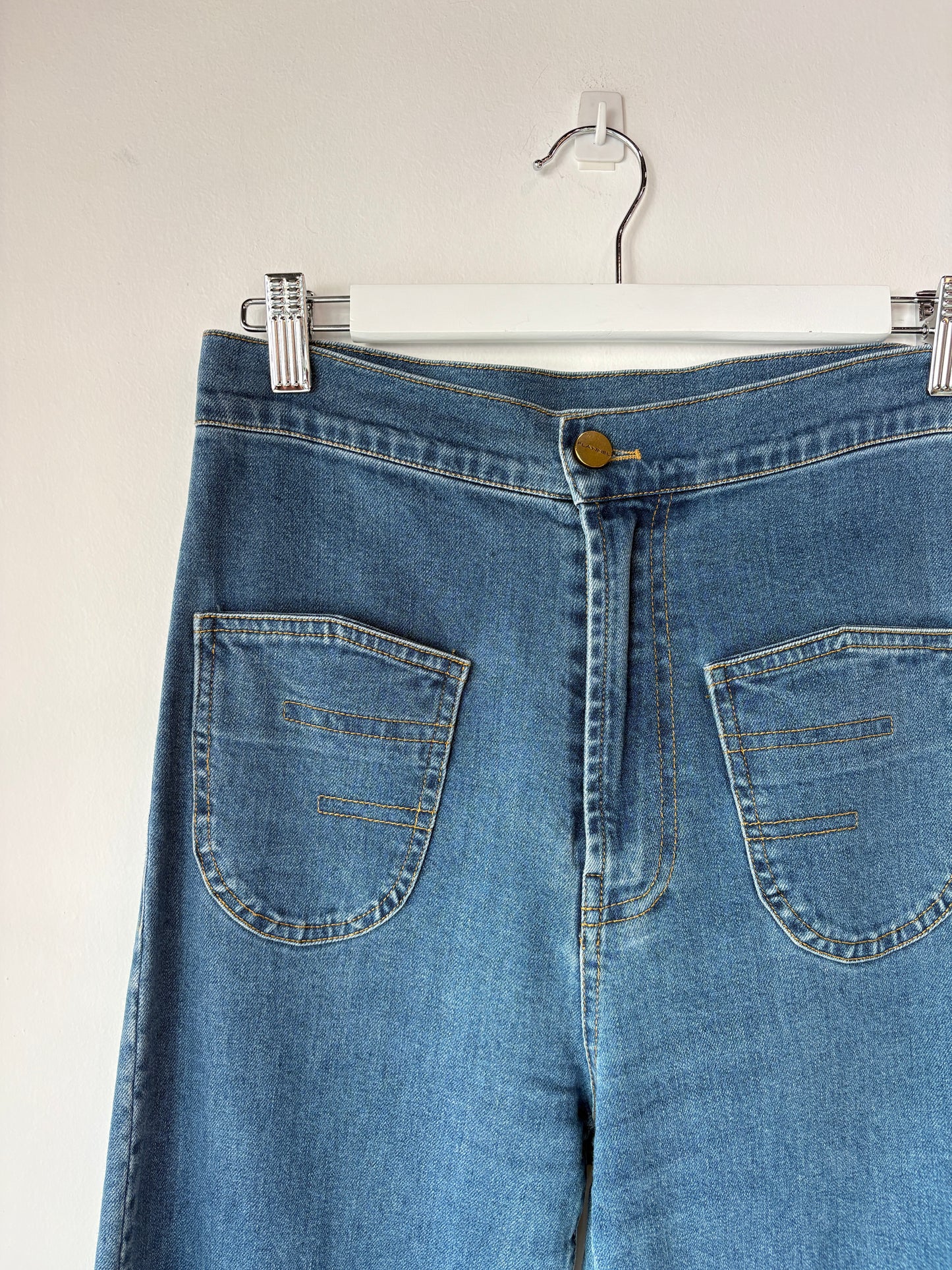 Flannel 'Raven' Jeans ~ size 1 (au 10)