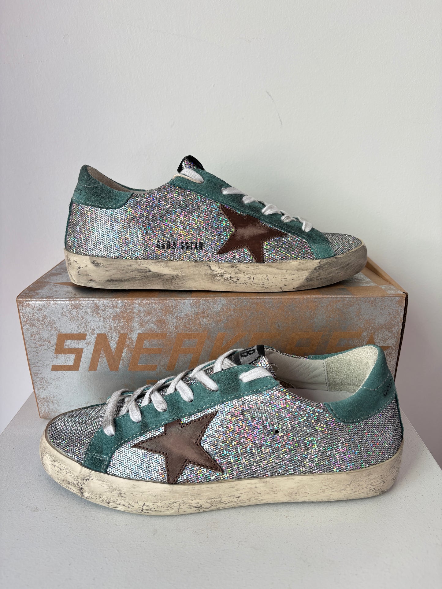 Golden Goose 'Superstar' Sneakers ~ size 38