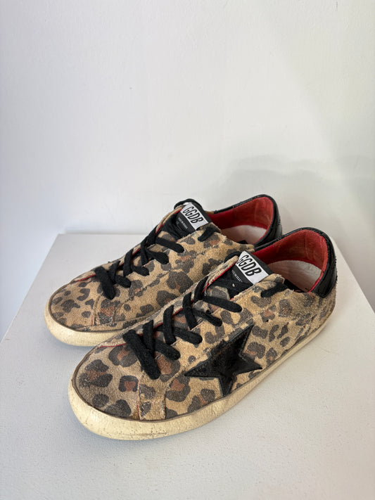 Golden Goose Deluxe 'Superstar' Sneakers ~ size 36