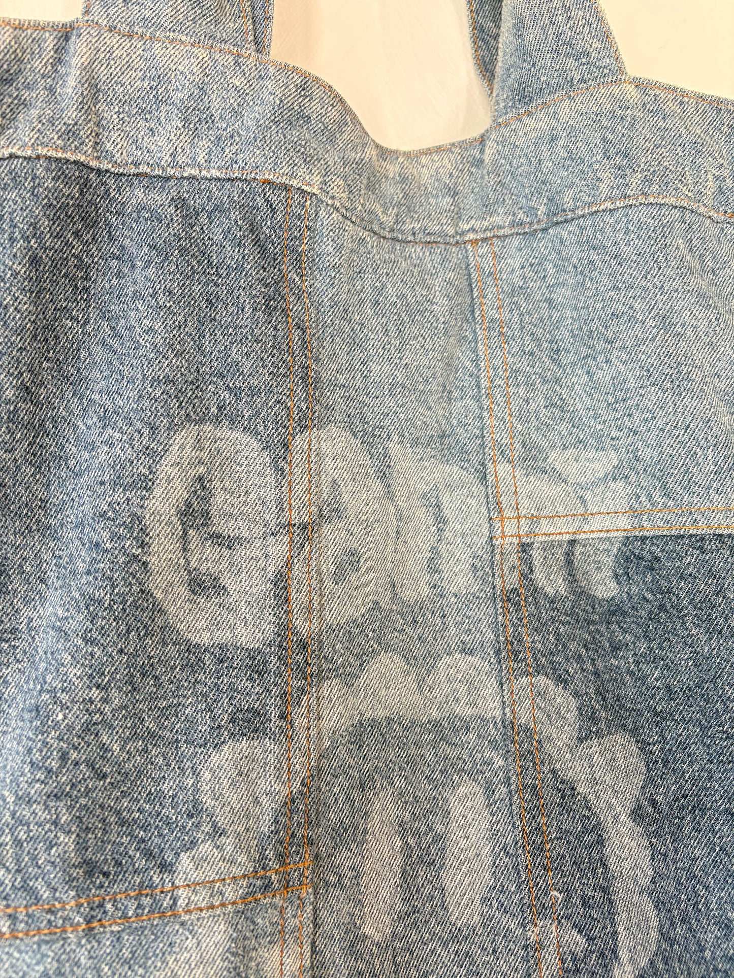 Ganni 'Patchwork' Denim Tote