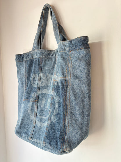 Ganni 'Patchwork' Denim Tote