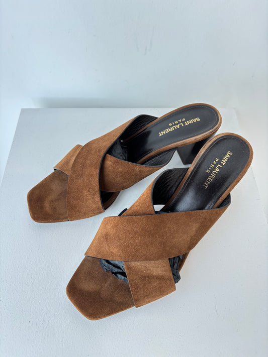 Saint Laurent 'Loulou' Mules ~ size 42