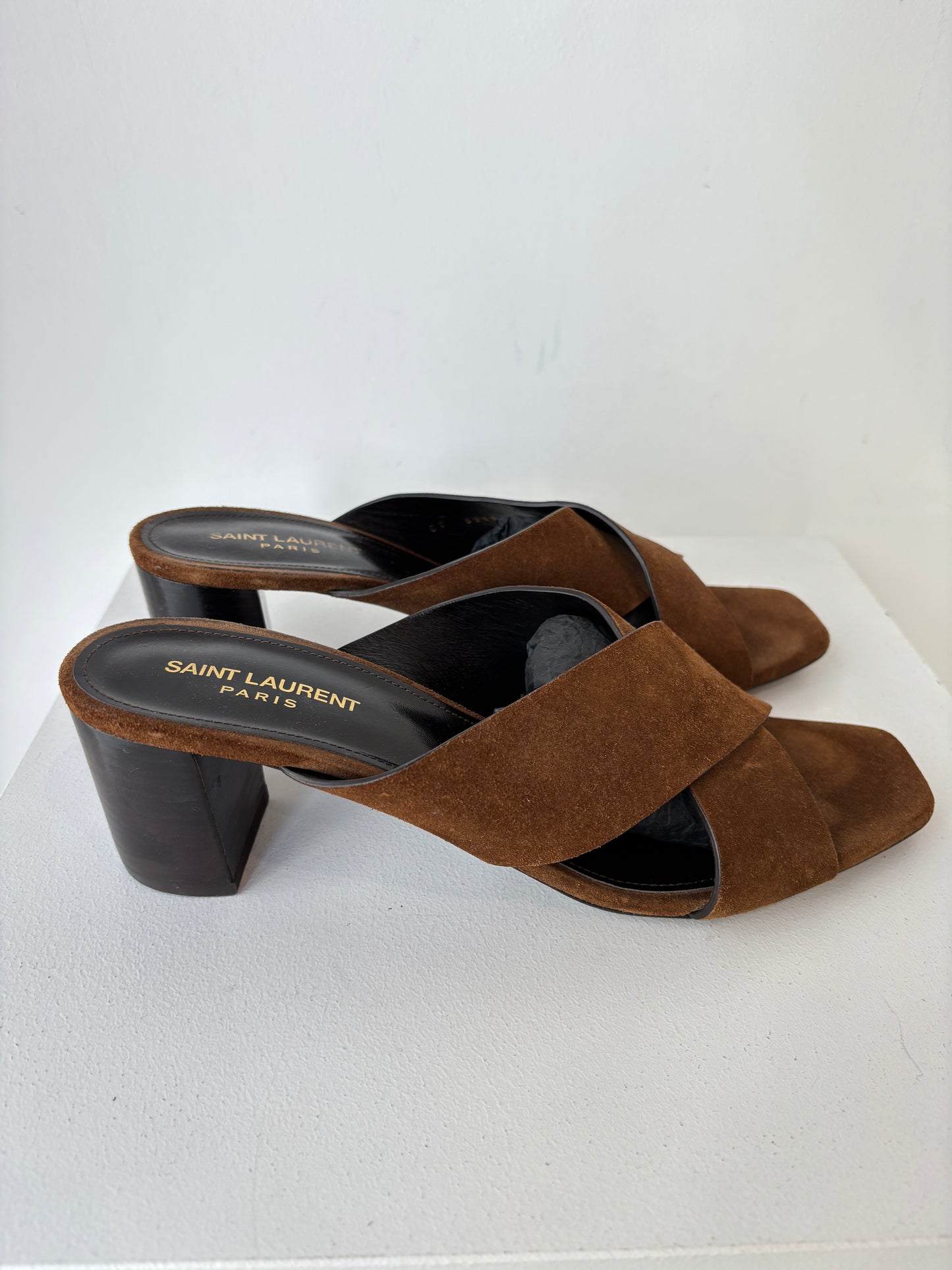 Saint Laurent 'Loulou' Mules ~ size 42