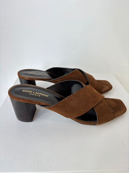 Saint Laurent 'Loulou' Mules ~ size 42