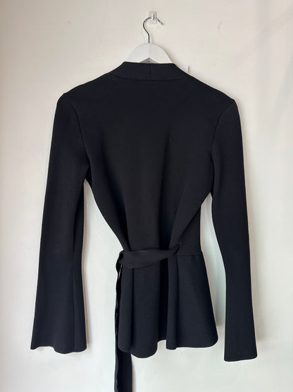 Scanlan Theodore Crepe Knit Jacket ~ size Medium
