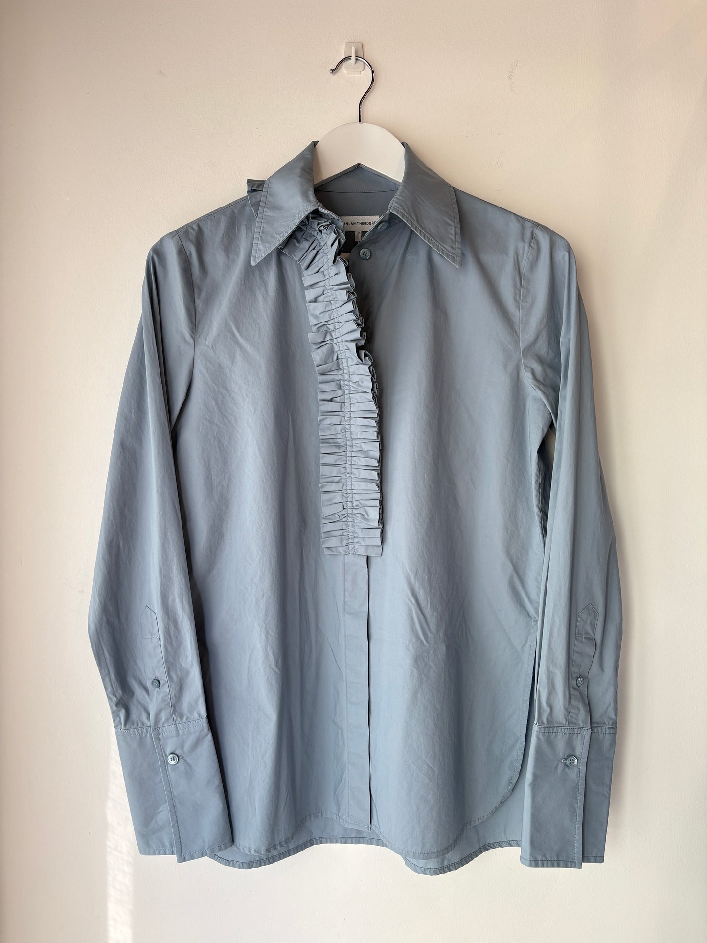 Scanlan Theodore Ruffle Shirt ~ size 6