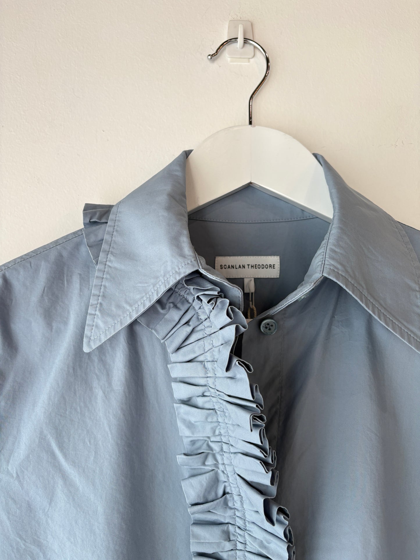 Scanlan Theodore Ruffle Shirt ~ size 6