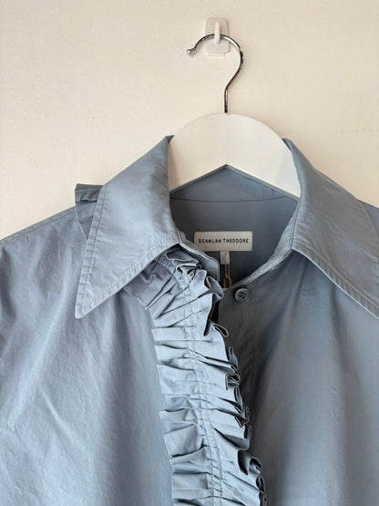 Scanlan Theodore Ruffle Shirt ~ size 6
