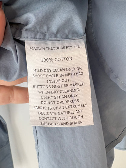 Scanlan Theodore Ruffle Shirt ~ size 6