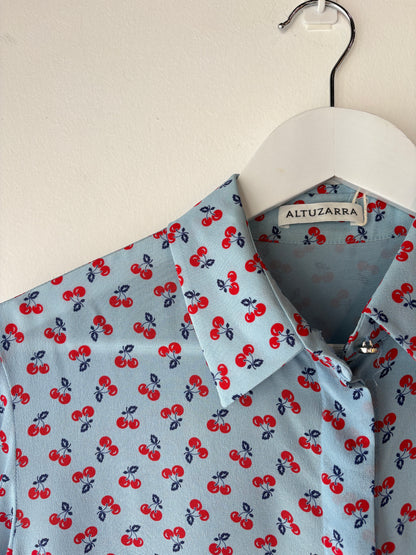 Altuzarra Silk Shirt ~ size 38 (au 10)